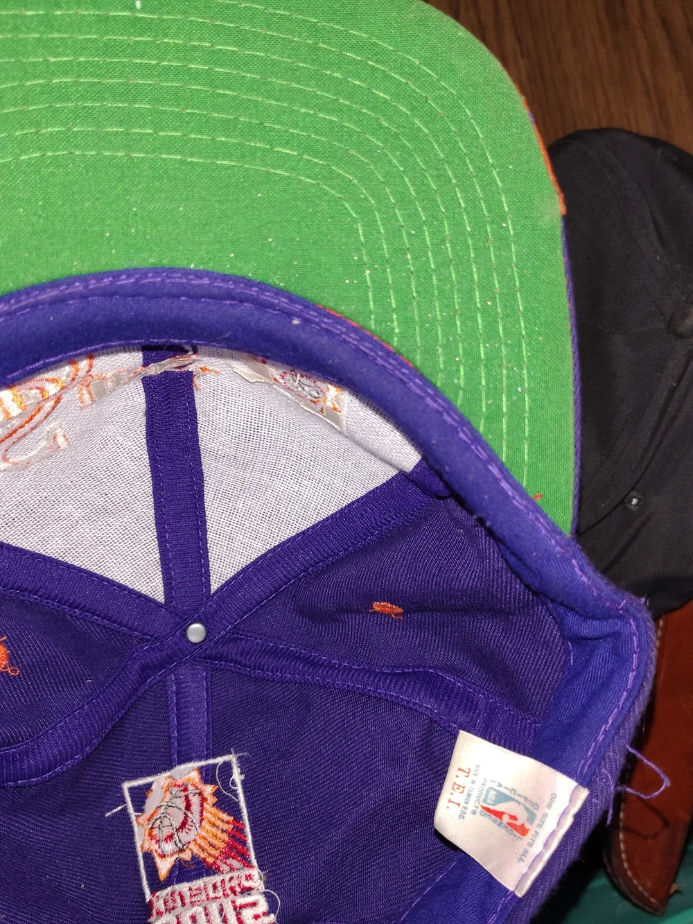Phoenix Suns Purple and Orange Vintage Snap Back